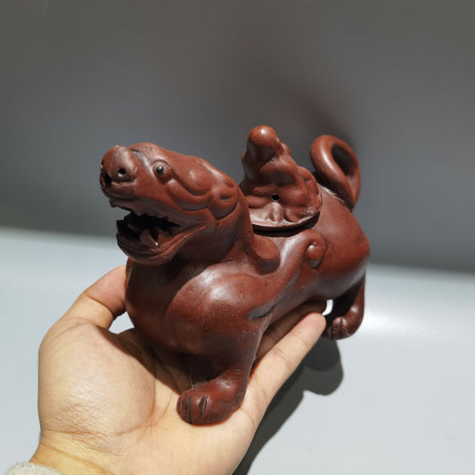 Chinese Yixing Zisha Clay Handmade Exquisite Teapot 品名：寿星壶 低款：老艺人