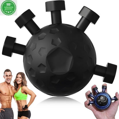 New Forearm Trainer, Pressure Finger Device, Portable Ball Grip