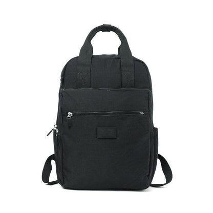 Waterproof Laptop Bag Student Nylon Oxford Cloth Small Backpack 28*15*40CM Black