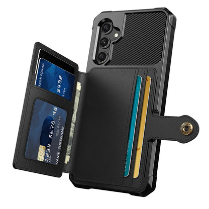For Samsung Galaxy A16 A26 5G A36 A56 A55 A54 A35 A15 A14 Case with Card Holder