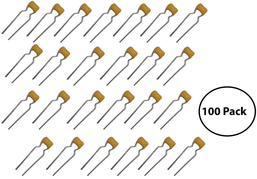 100 Pack Multi-layer Ceramic Capacitor/Monolithic Capacitor, 10% 50V .47 mF