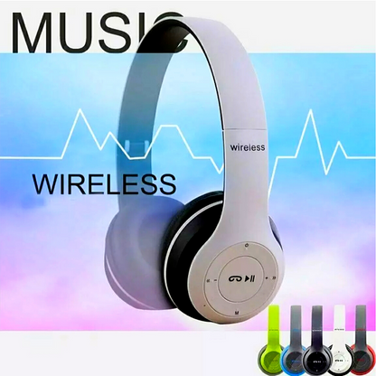 5.0 Wireless Bluetooth Headset Headphones Foldable Stereo Super Bass Earphones