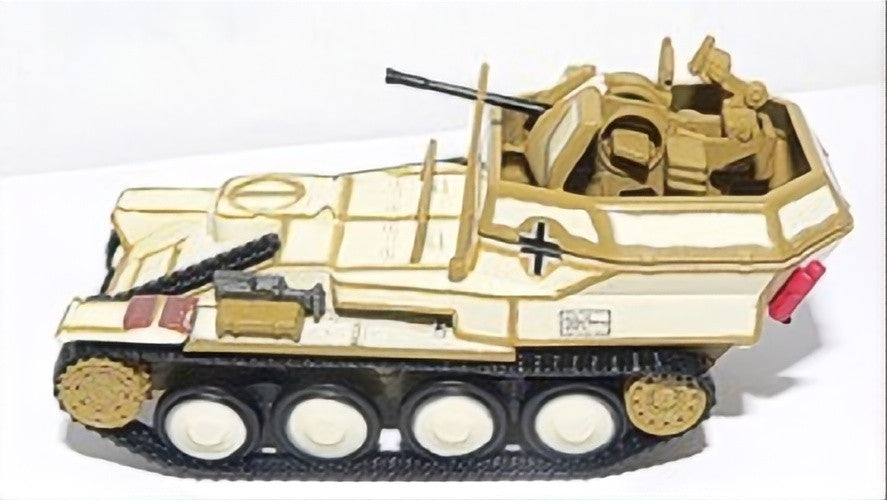 1/72 German Flakpanzer 38t 20mm Anti-aircraft Semi-Alloy Military Tanks Model