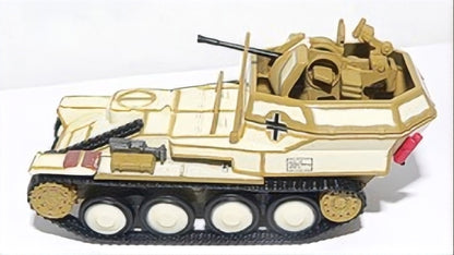 1/72 German Flakpanzer 38t 20mm Anti-aircraft Semi-Alloy Military Tanks Model