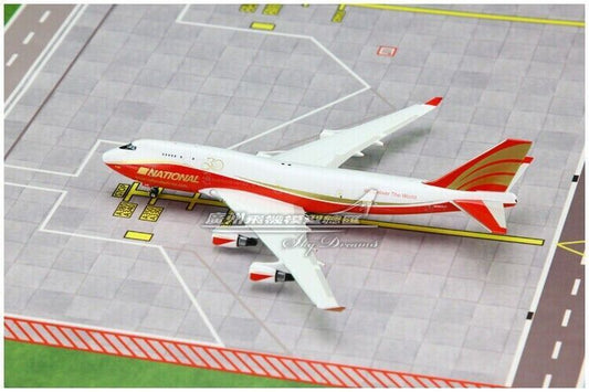 1:400 Phoenix NATIONAL BOEING 747-400 Passenger Airplane Diecast Aircraft Model