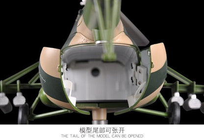 1:48 42CM CHIN ARMY M-171 Military Transport Aircraft Helicopter Diecast Model