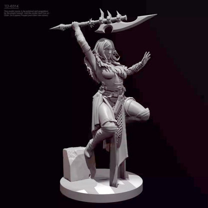 1/24 resin figure model Fantasy Impact Goddess 3D Printing unassembled unpainted