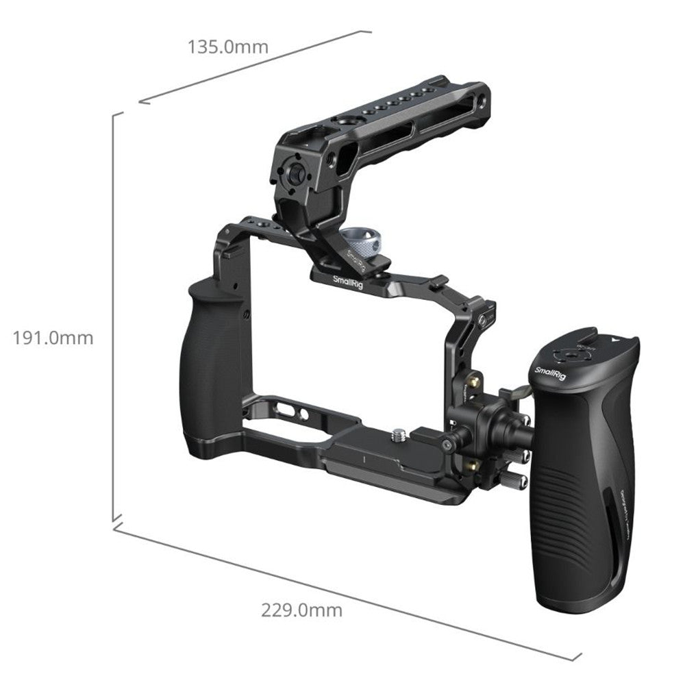 SmallRig ZR Camera Cage Kit for Nikon ZR w NATO Rail Side Handle Top Handle 5468