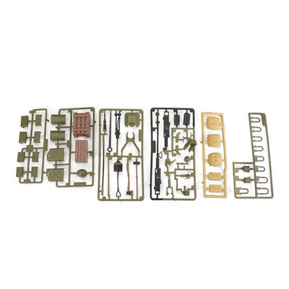 For Henglong Tank 3898-1 USA Sherman M4A3 1/16 RC Tank Plastic Soldier Accessori