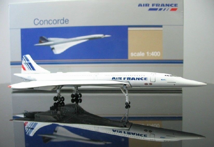 NEW Socates Air France Concorde F-BVFB 1:400 Diecast plane model airplane toy
