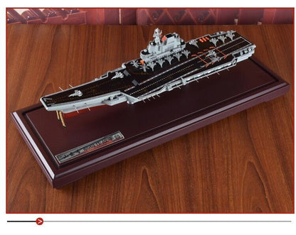 1:750 50CM Shandong Aircraft Carrier #17 Warship Diecast Battle Ship Model