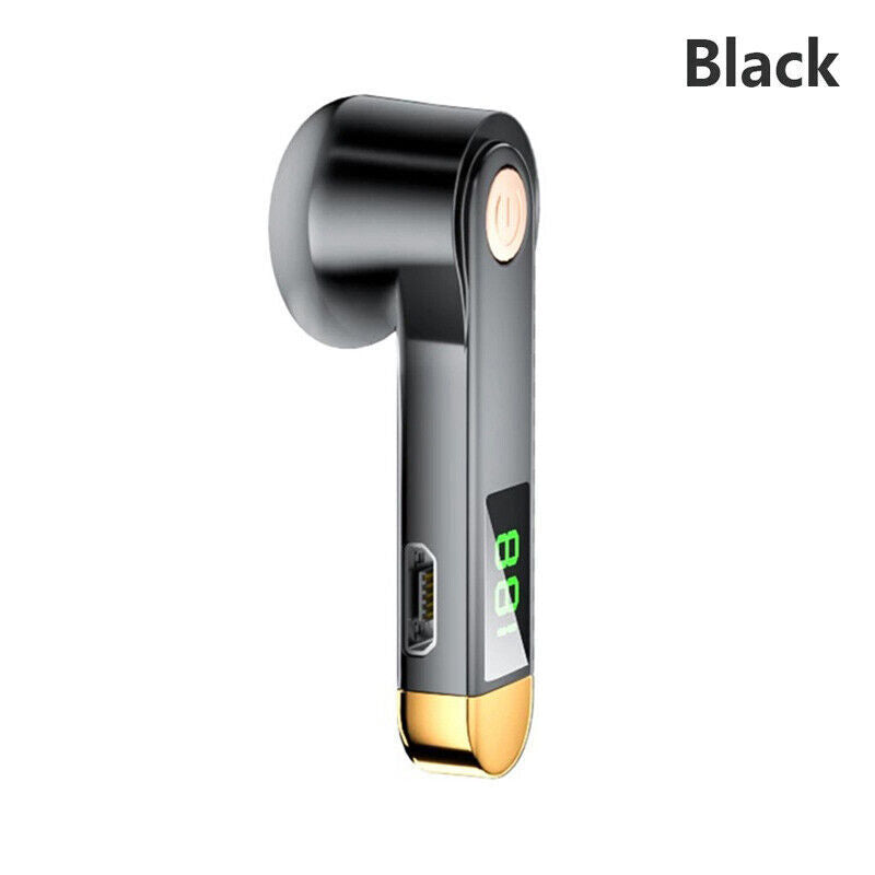 Wireless Bluetooth 5.0 Earpiece Headset Driving Trucker Earbuds Noise Cancelling