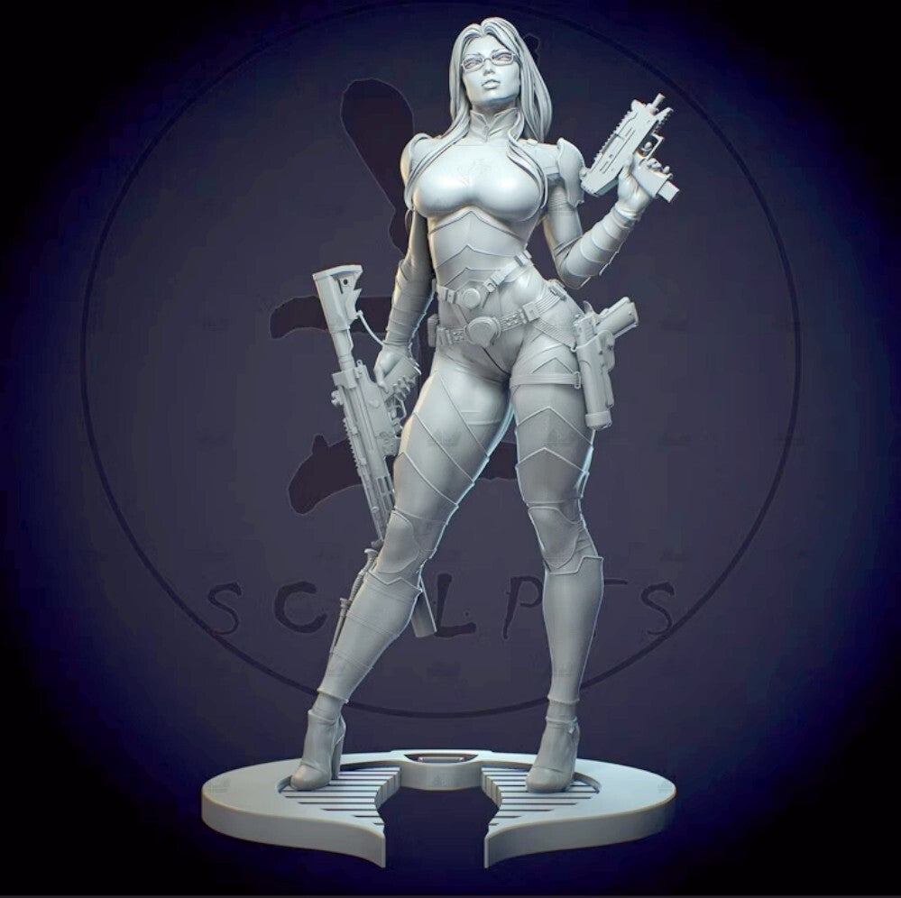 1/24 resin figure model kit Fantasy Baroness Unassembled unpainted