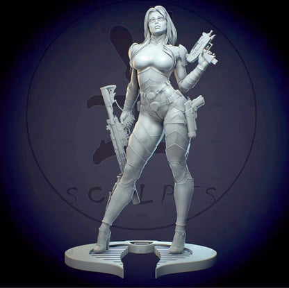 1/24 resin figure model kit Fantasy Baroness Unassembled unpainted