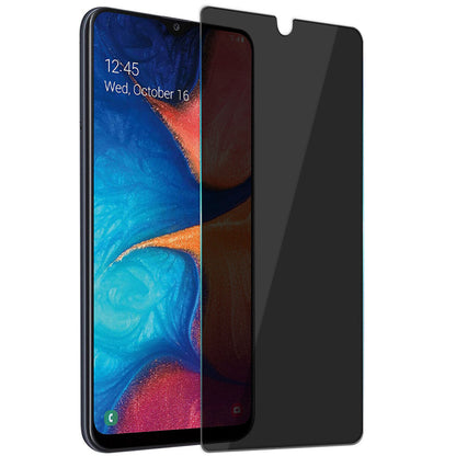For Samsung Galaxy A20 Privacy Glossy Tempered Glass Anti-Spy Screen Protector