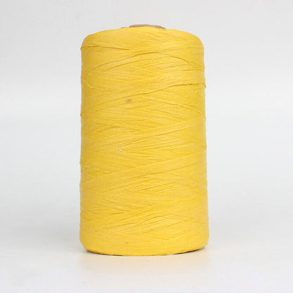 280M Organic Raffia Straw Rope Paper Yarn Crochet Knitting DIY Summer Hat Bag