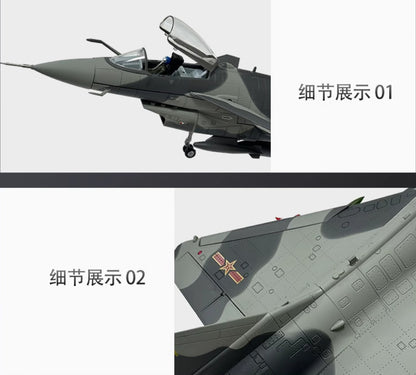 1:30 49CM China J-10 Fighter Jet Plane Airplane Diecast Military Aircraft Model