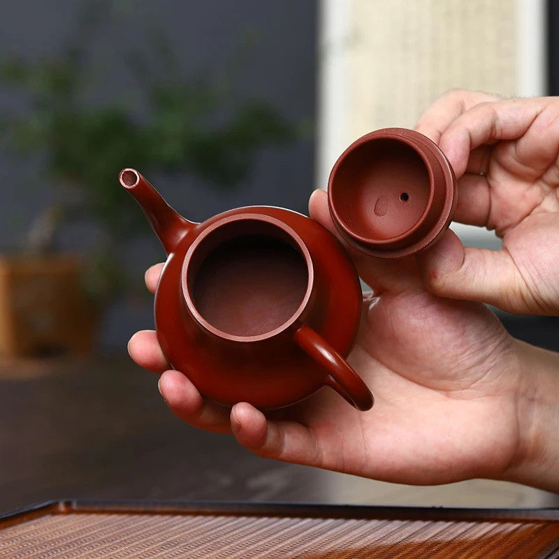 130ML Yixing Clay Teapot Raw Ore Kettle Puer Tea Set Kung Fu Zisha Teaware
