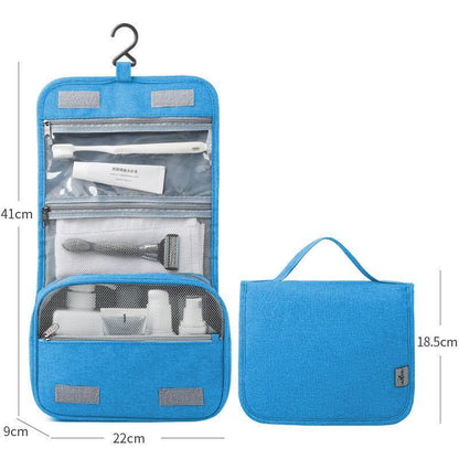 Cosmetics Storage Bag Travel Waterproof Folded Large Hanging Makeup Bags Nylon