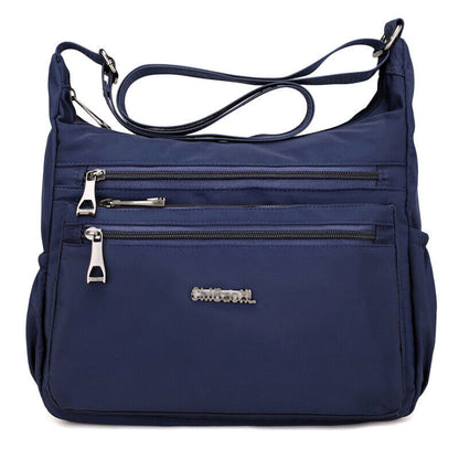 Women Ladies Waterproof Nylon Crossbody Shoulder Bag Travel Handbag Satchel Tote