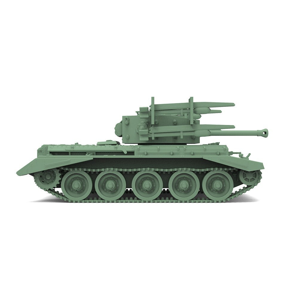 1/200 Military Model Kit British Cromwell V/RP-3 (A27M) Cruiser Tank MkVIII