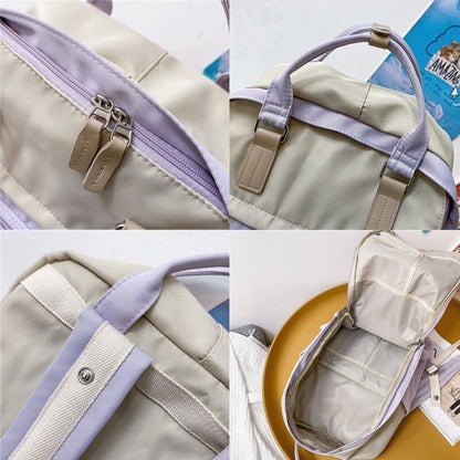 Multifunction Fashion Student Backpack Portable Shoulder Laptop Bag 30*13*42 CM