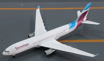1:500 Hogan Eurowings AIRBUS A330-200 Passenger Aircraft Diecast Airplane Model
