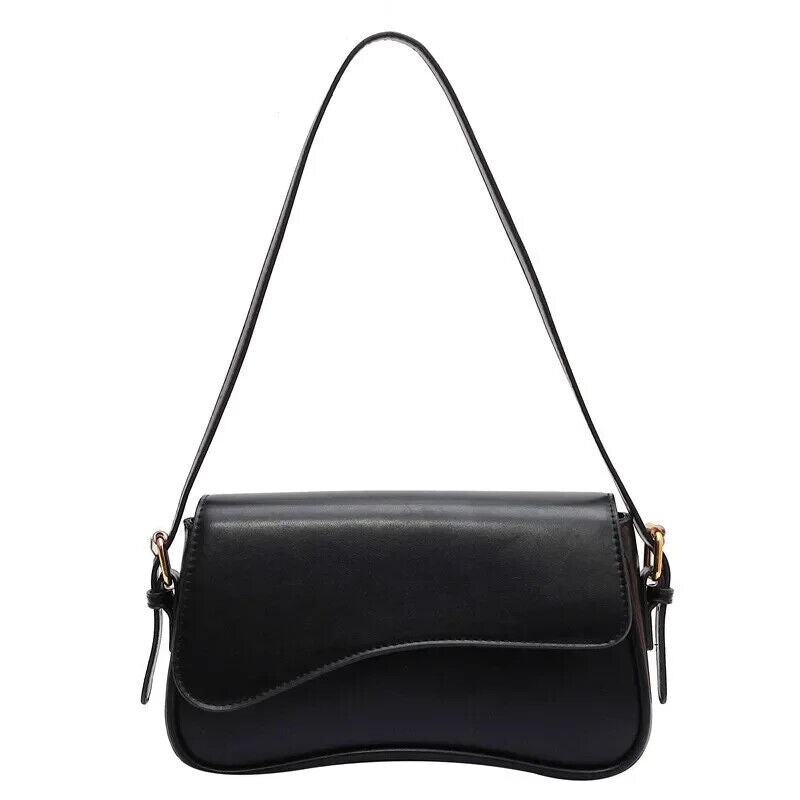 Leather Crossbody Bags Women Female Shoulder Underarm Bag Armpit Handbags Purses