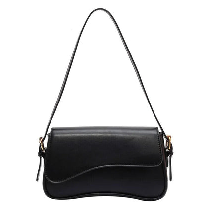 Leather Crossbody Bags Women Female Shoulder Underarm Bag Armpit Handbags Purses