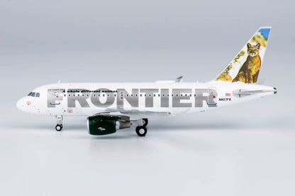 1:400 NG Frontier Airlines AIRBUS A318 Passenger Airplane Diecast Aircraft Model
