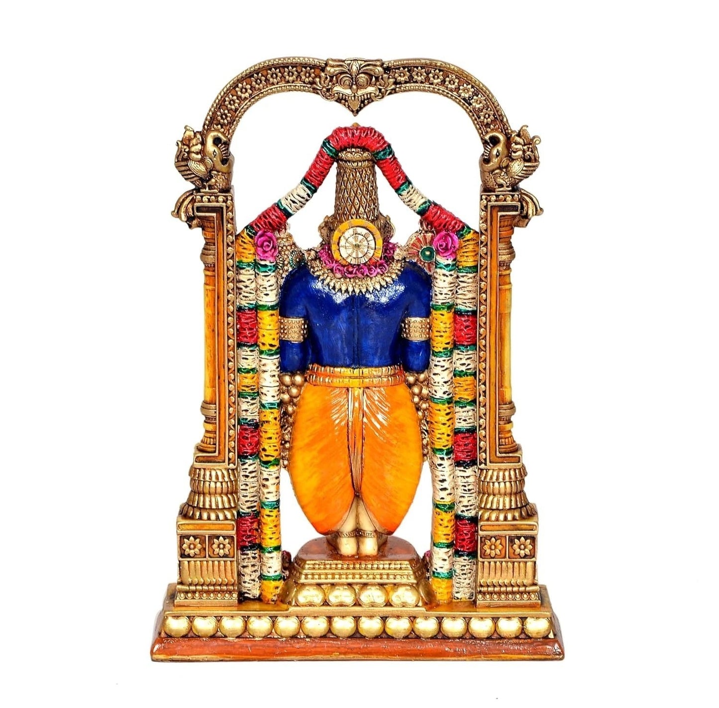 Resin Lord Venkateshwara Tirupati Balaji Figurine Statue Sculpture Idol