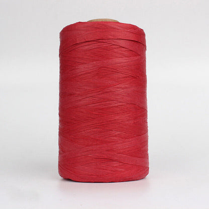 280M Organic Raffia Straw Rope Paper Yarn Crochet Knitting DIY Summer Hat Bag