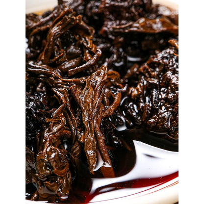 Ripe Cha Pu'er 5 Years Aged Puer Tea LAO CHA TOU * Ba Jiao Ting Pu-erh 400g