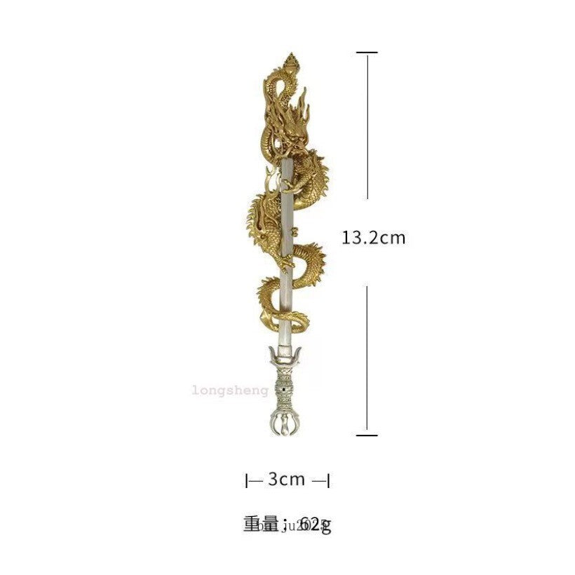 Aryaacalanatha Wisdom Sword Shingon Buddhist Vajra Dorje Dragon Phurba