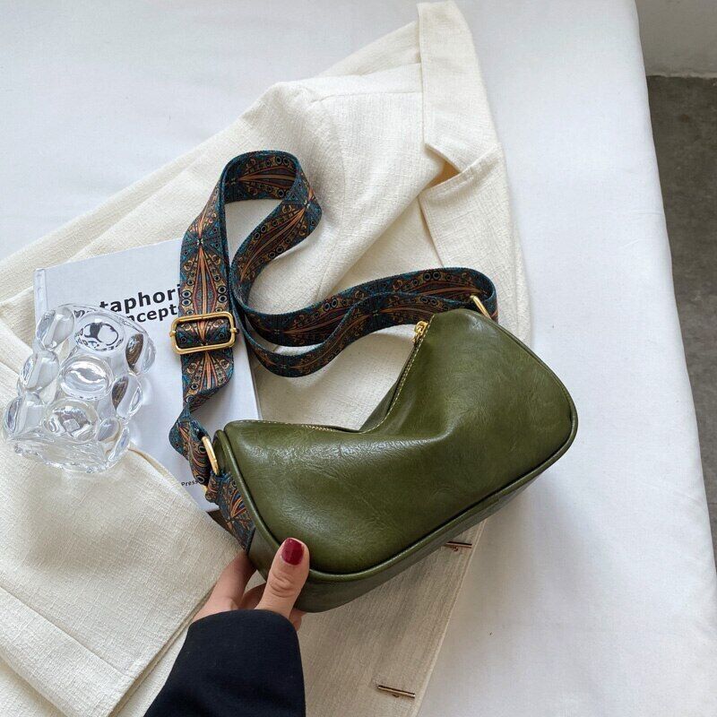 Crossbody Bags Women Small Leather Pillow Shoulder Handbags and Purses