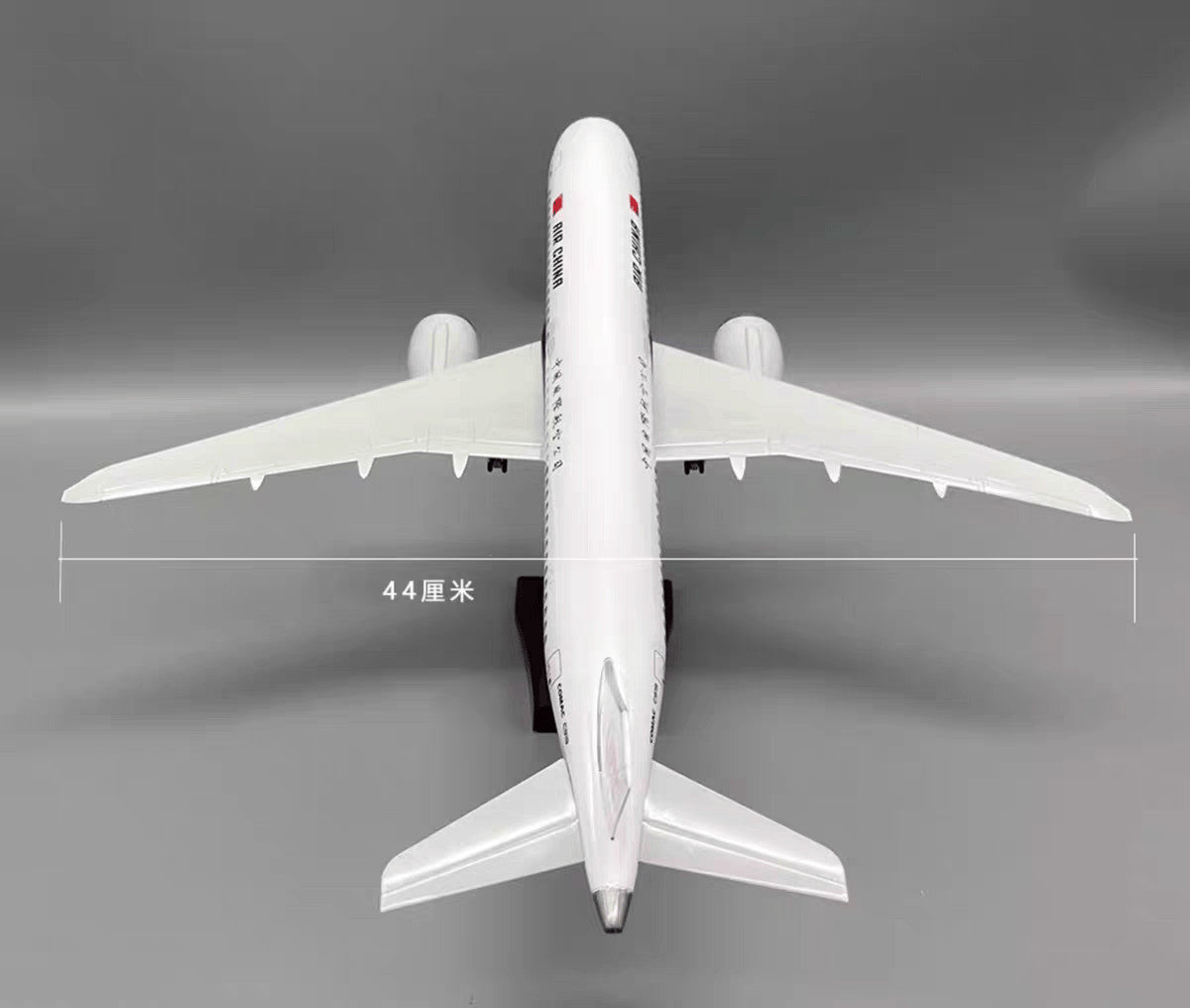 47CM 1:82 AIR CHINA COMAC C919 Passenger Airplane Landing gears Resin Model