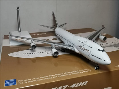 1:200 JC Wings ATLAS AIR B747-400 Passenger Airplane Diecast Aircraft Model
