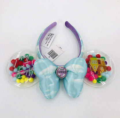 Movie Hat UP Grape Soda Cap Balloons 2020 Minnie Ears Disney Parks Headband