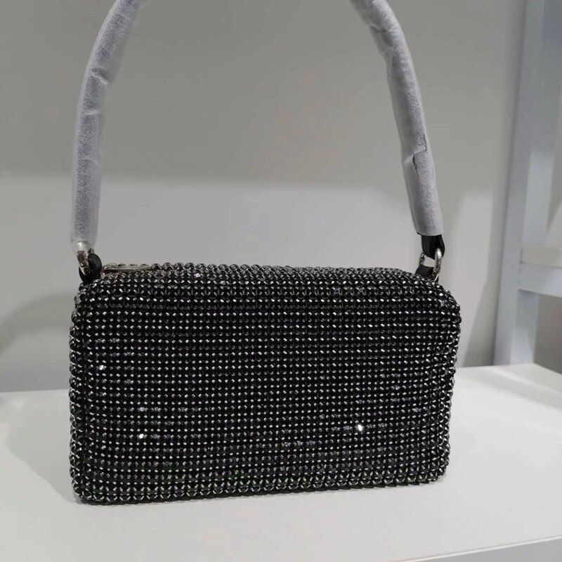Evening Bag Purse Clutch Wedding Small Handbag Women Rhinestone Shoulder Bag 1PC