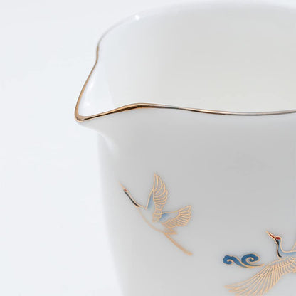 210ml Porcelain Fair Cup Household Filter Tea Cup Tea