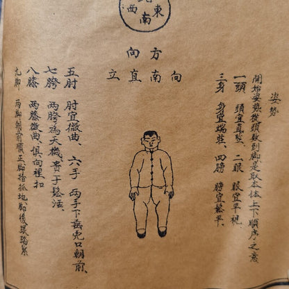 4pc China Old Chinese old books "Authentic Tai Chi"