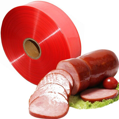 Sausage Casings Food Grade Plastic Meat Ham Making Fresh Keeping Films 120mmx10M