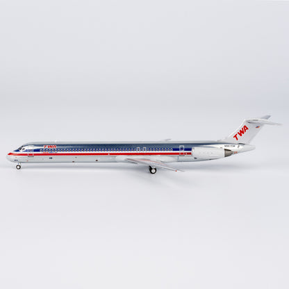 1:400 NG Models TWA McDonnell Douglas MD-80 Airplane Diecast Aircraft Model