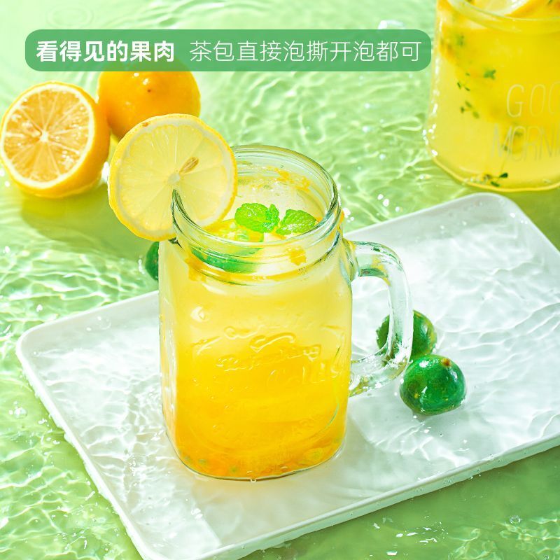 Kumquat Passion Fruit Tea Honey Freeze Dried Lemon Slices Flower and Fruit Tea
