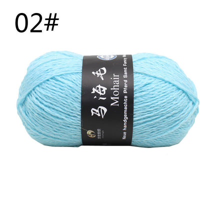 Hot Sale 100g Soft Mohair Cashmere Yarn Thick Woven Knitting Wool Crochet Yarn
