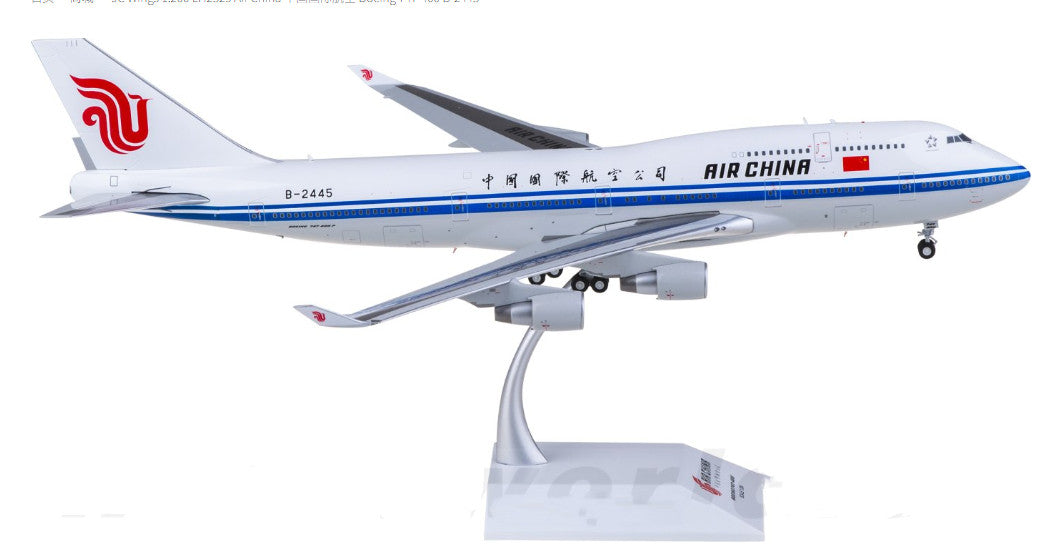 1:200 JC Wings Air China Boeing 747-400 Airplane Diecast Aircraft Plane Model
