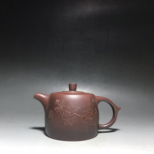 vintage chinese yixing purple clay teapot zisha ceremony teaware collection rare