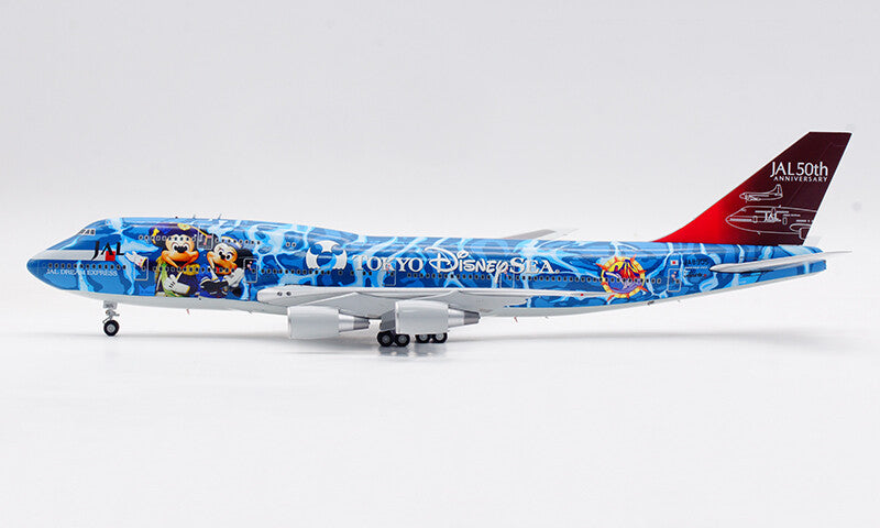 35cm 1:200 JC Wings Japan Airlines JAL B747-400 Plane Diecast Aircraft Model