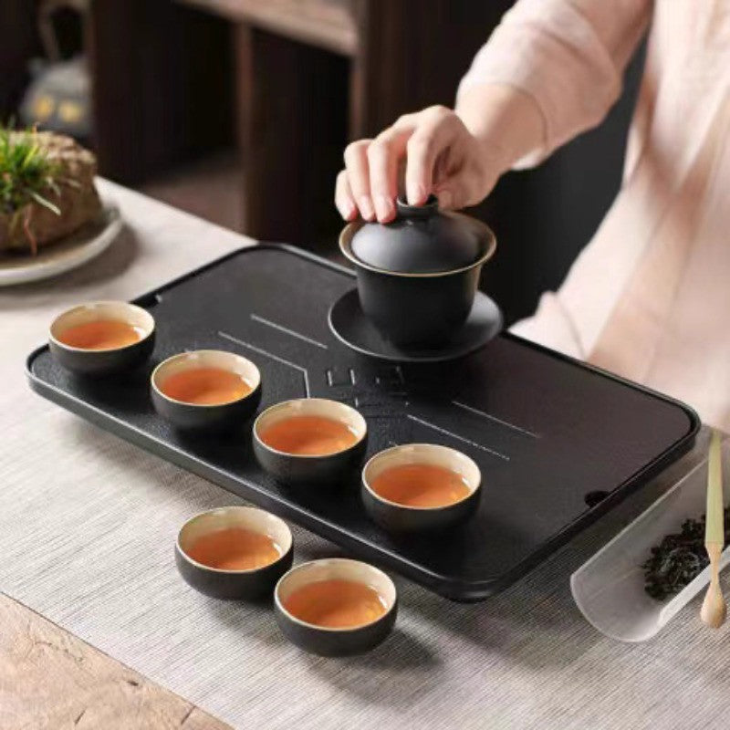 50ML Premium Black Pottery Tea Cup Master's Cup Kung Fu Tea Set Tea Tasting Cup