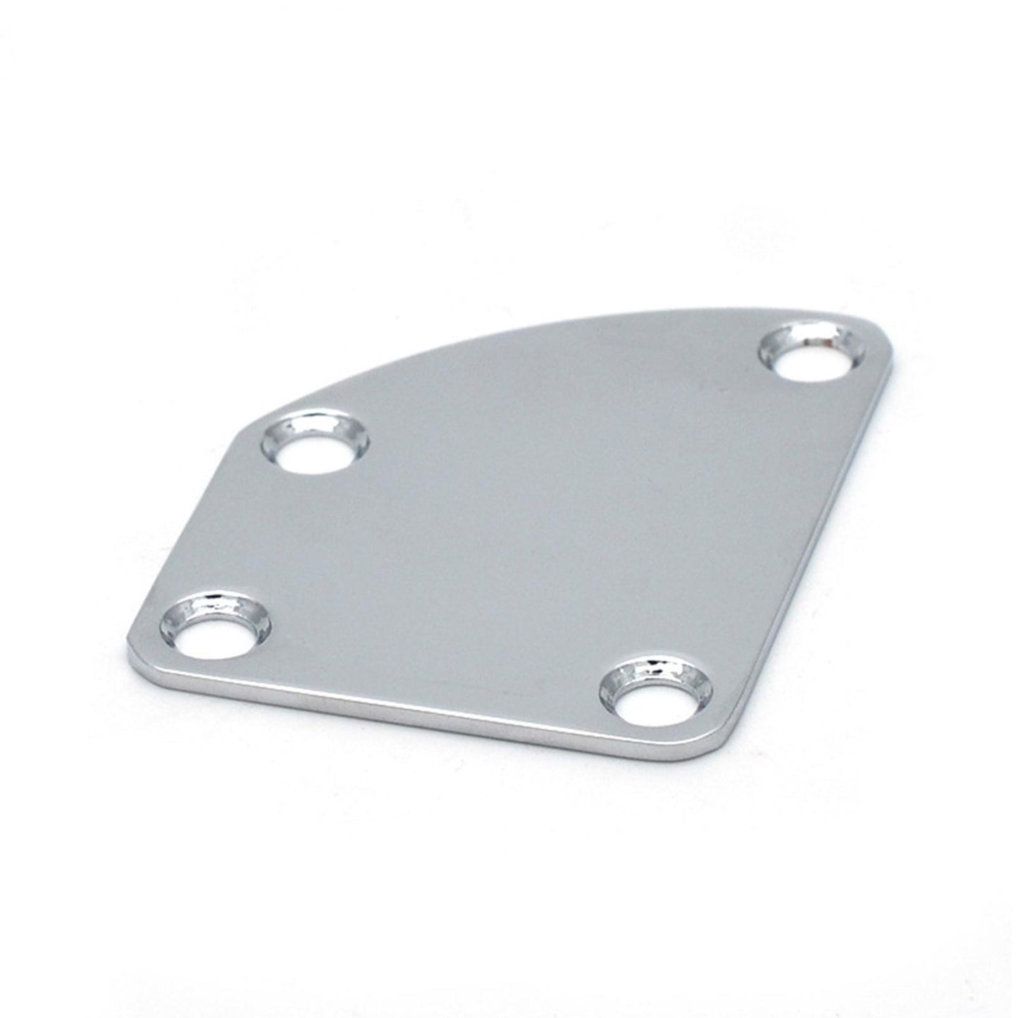 Silver Electric Guitar Neck Plate Cutaway Neck Joint Plate For Strat Tele Bass k